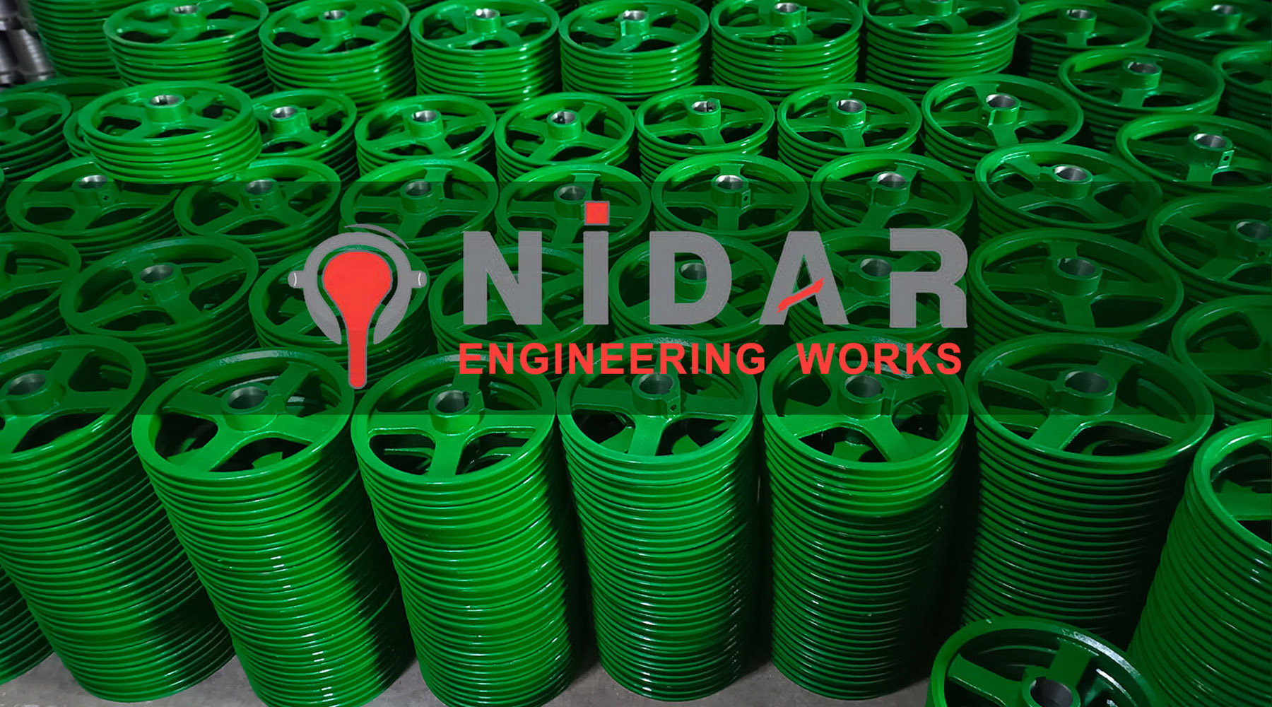 Nidar Engineering Industries CI-Casting Lister Engine Wheel Pulley Manufacturers - Suppliers  Rajkot Manufacturers - Suppliers Rajkot