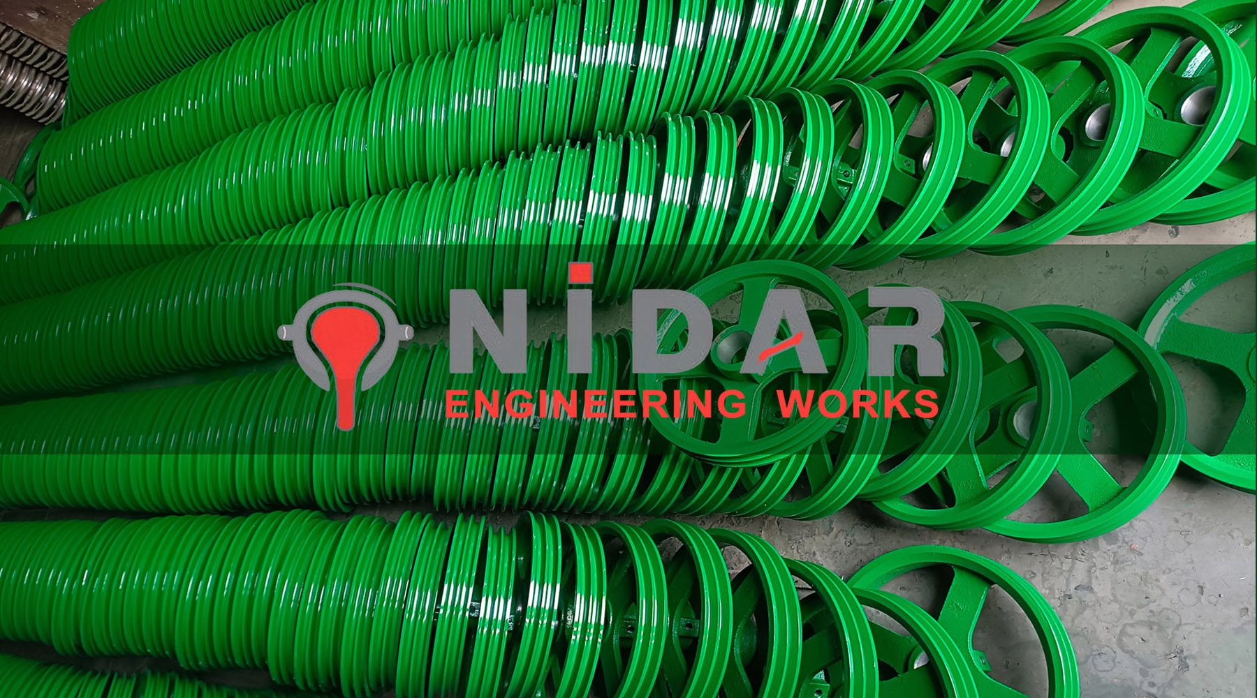 Nidar Engineering Foundry CI Lister Engine Double Step Belt Wheel Pulley Manufacturers - Suppliers  Rajkot Manufacturers - Suppliers Rajkot