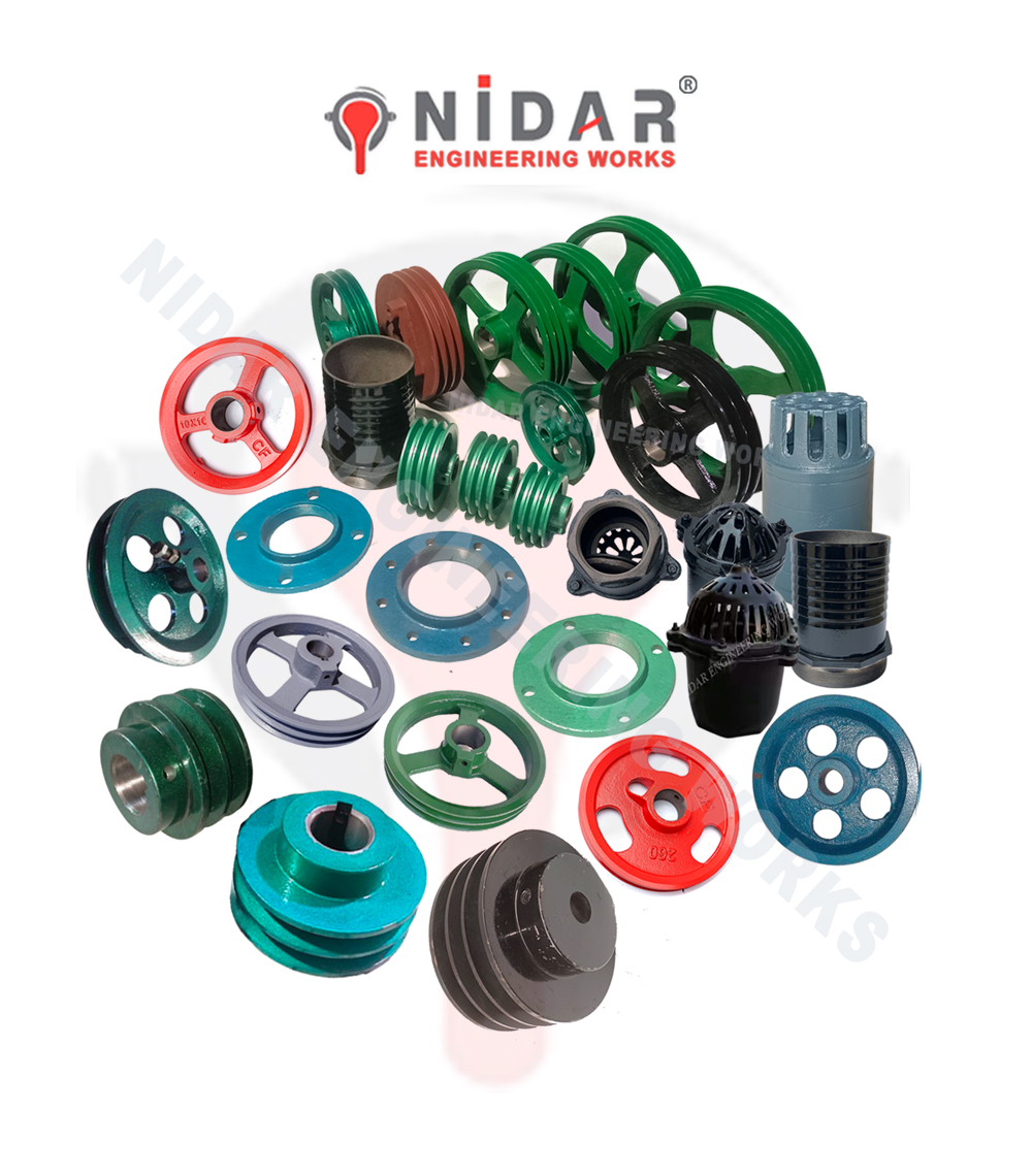 Nidar Engineering Works Agriculture Pipe Fitting Manufacturers - CF Brand Pulley