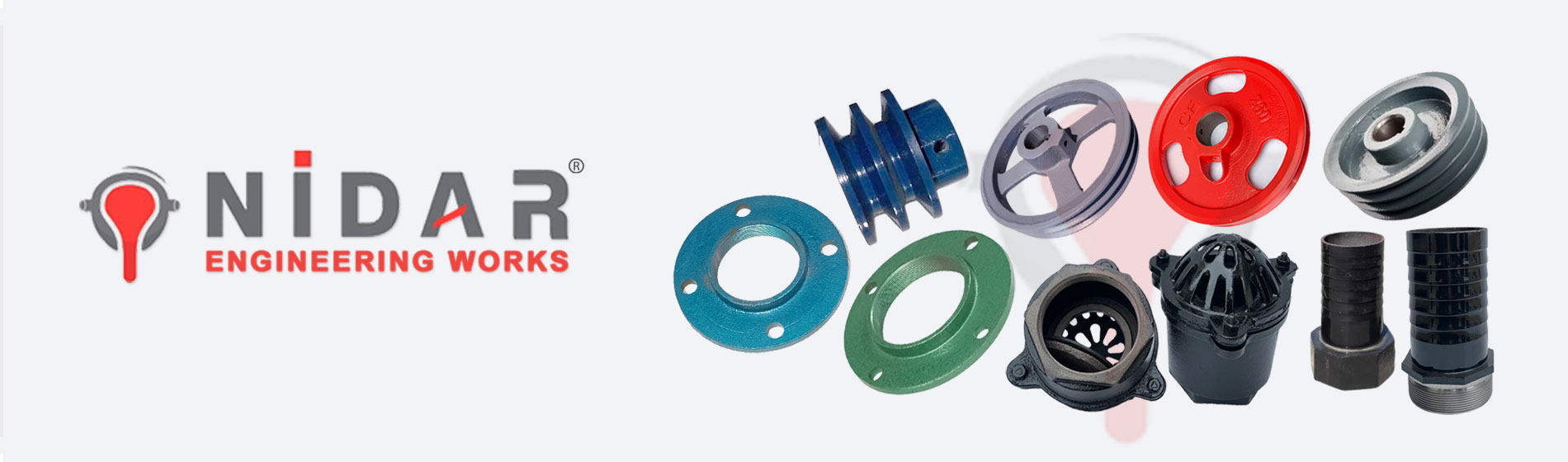 Nidar Brand CI-Casting Agriculture Pipe Fitting Manufacturers Rajkot