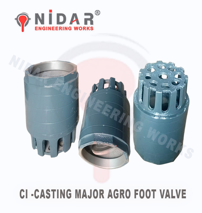 CI - Cast Iron Major Agro Foot valve Manufacturers - Suppliers Rajkot