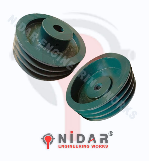 6x3B Hollow Pulley - (CI V Groove Belt Pulley) Manufacturers