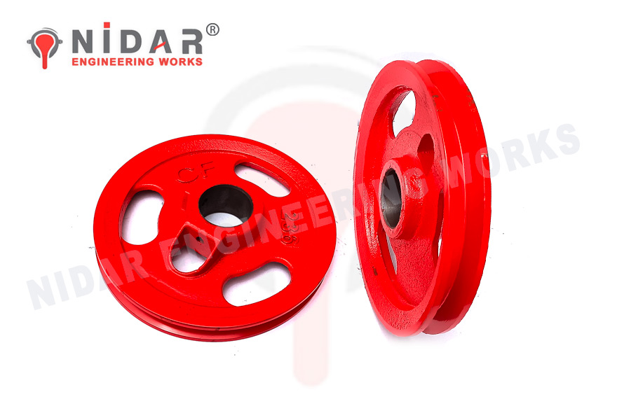CI Double Groove Wheele Pulley  Manufacturers - Suppliers - Exporters