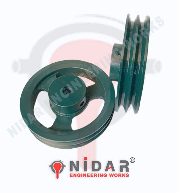 Casting Wheel Pulley Manufacturer - CI Wheel Pulley - Step Wheel Pulley - Groove Wheel Pulley  Manufacturer