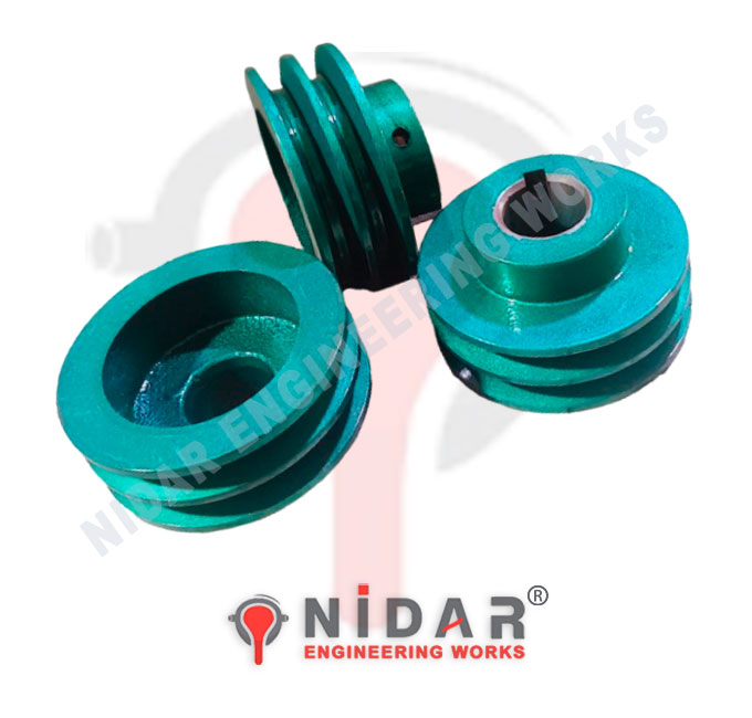 6x2b-38mm V Belt Step Pulley for Rice Mill Pulley Manufacturers